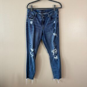 Old Navy Mid-Rise Rockstar Skinny Jeans